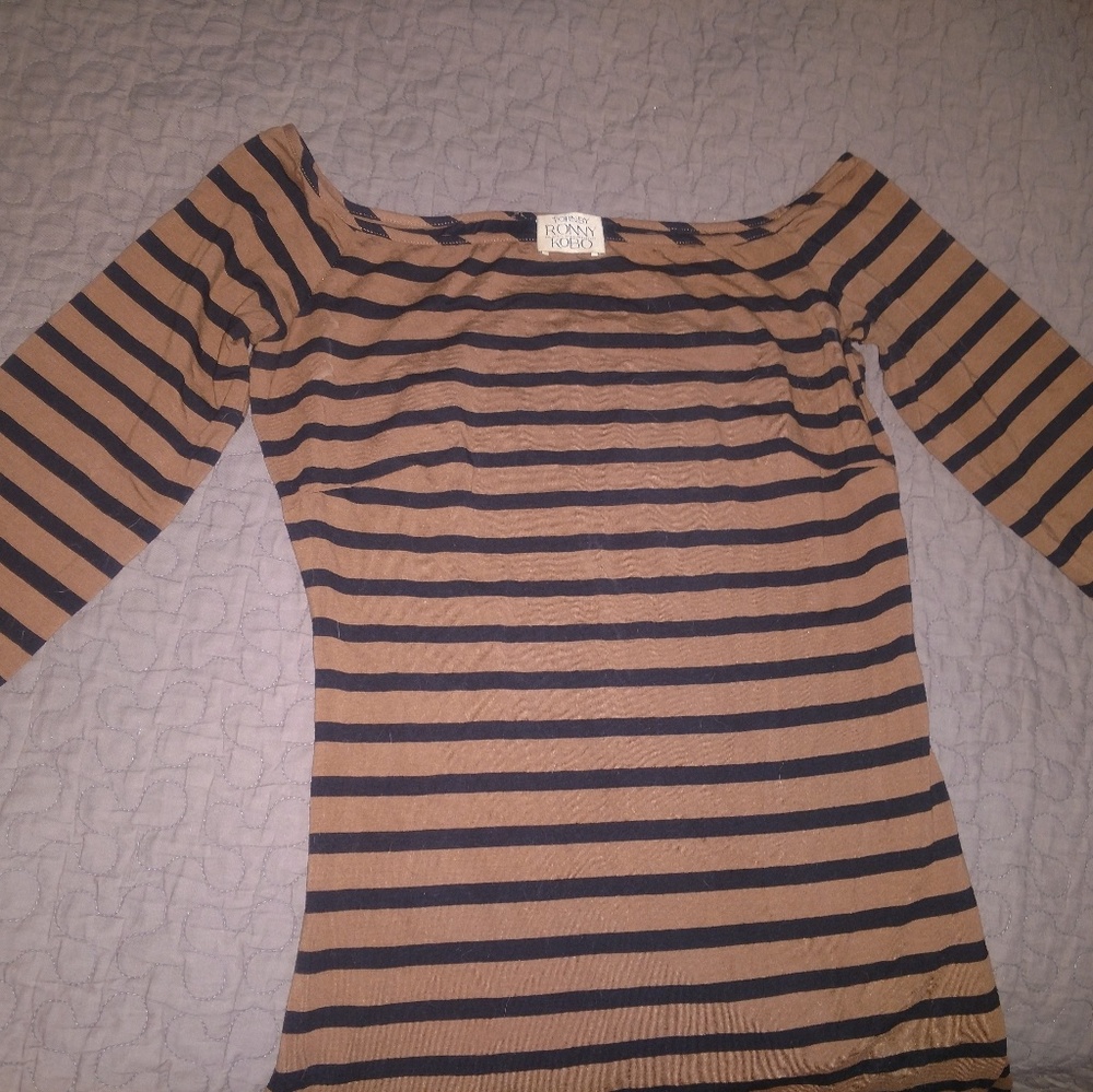 Torn by Ronny Kobo 90s Off-The-Shoulder Maxi Dress